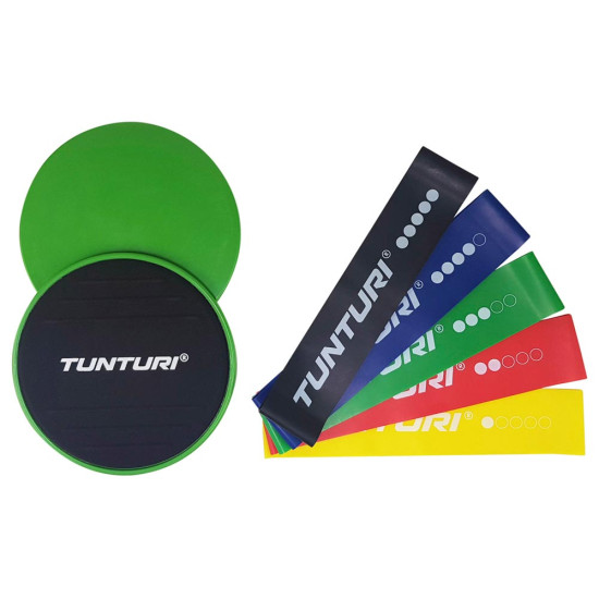 Tunturi Σετ αντιστάσεων Resistance & Core Sliders Set Tunturi Σετ αντιστάσεων Resistance & Core Sliders Set